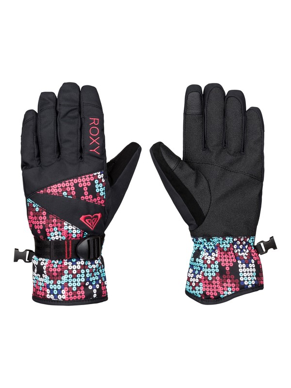 roxy, ROXY Jetty - Snow Gloves, SEQUIN_PARADISE PINK (mlr2) 0 ROXY Jetty - Snow Gloves ERGHN03007 Roxy