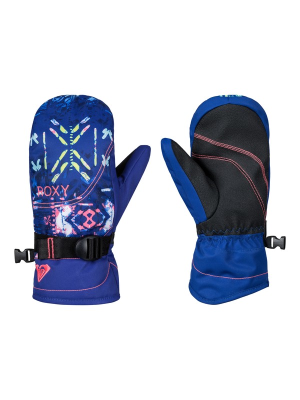 roxy, ROXY Jetty - Guantes de snowboard/esquí, SODALITE BLUE_HAVELI IKAT (byb7) 0 ROXY Jetty - Guantes de snowboard/esquí Azul ERGHN03013 Roxy