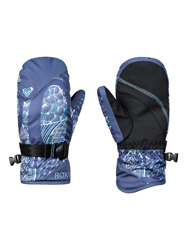 roxy, Girls 7-14 ROXY Jetty Ski/Snowboard Mittens, CROWN BLUE_FREESPACE GIRL (bqy5) 0 Girls 7-14 ROXY Jetty Ski/Snowboard Mittens Blue ERGHN03015 Roxy