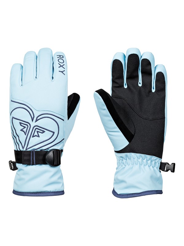 roxy, Girls 7-14 Poppy Ski/Snowboard Gloves, POWDER BLUE (bgb0) 0 Girls 7-14 Poppy Ski/Snowboard Gloves Blue ERGHN03017 Roxy