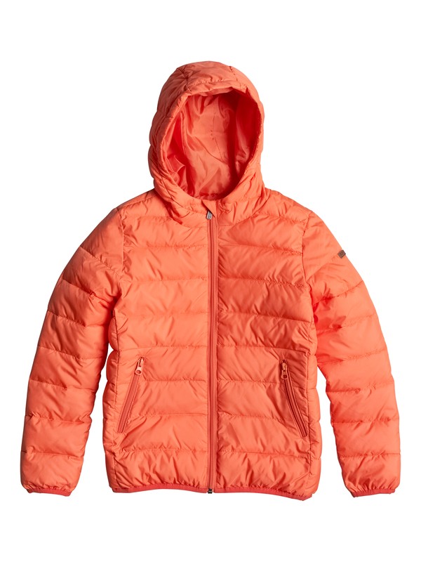 roxy, Question Reason - Chaqueta Tipo Plumífero para Chicas 8-16, CAMELLIA (mjw0) 0 Question Reason - Chaqueta Tipo Plumífero para Chicas 8-16 ERGJK03027 Roxy