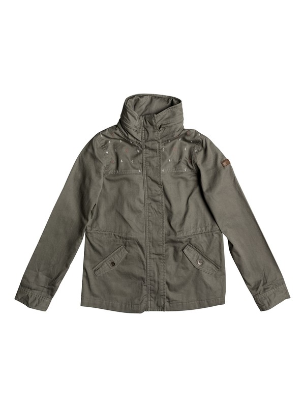 roxy, White Sash - Chaqueta militar con capucha, DUSTY OLIVE (gpb0) 0 White Sash - Chaqueta militar con capucha ERGJK03040 Roxy