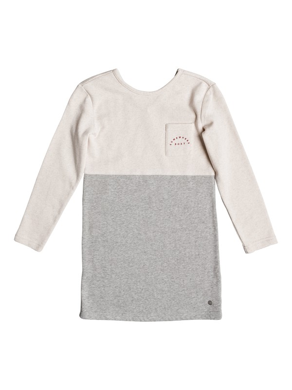 roxy, Lazy Monday - Robe à manches longues, METRO HEATHER (tenh) 0 Lazy Monday - Robe à manches longues Beige ERGKD03041 Roxy