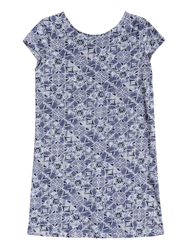 roxy, Girl's 7-14 Golden Lids Short Sleeve Dress, MARSHMALLOW CHICAS DEL MAR RG (xbww) 0 Girl's 7-14 Golden Lids Short Sleeve Dress Blue ERGKD03050 Roxy