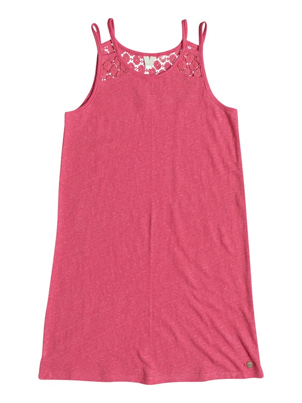 roxy, Bright New Day - Robe à bretelles pour Fille 8-16 ans, ROUGE RED (mlj0) 0 Bright New Day - Robe à bretelles pour Fille 8-16 ans Rose ERGKD03054 Roxy
