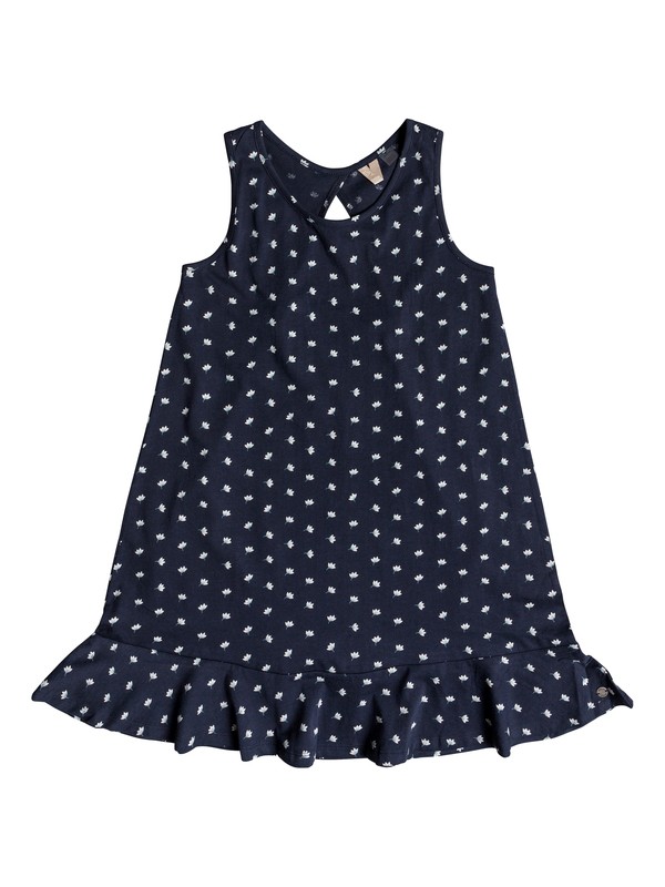 roxy, Girl's 7-14 Mission Bell Tank Dress, DRESS BLUE FLOWER TWIST (btk7) 0 Girl's 7-14 Mission Bell Tank Dress Blue ERGKD03058 Roxy