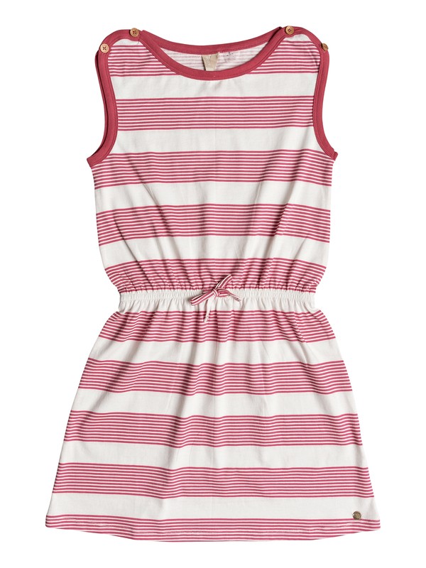 roxy, Girls 7-14 My Love Flies Tank Dress, HOLLY BERRY MINI DOCKER STRIPE (mmt5) 0 Girls 7-14 My Love Flies Tank Dress Pink ERGKD03065 Roxy