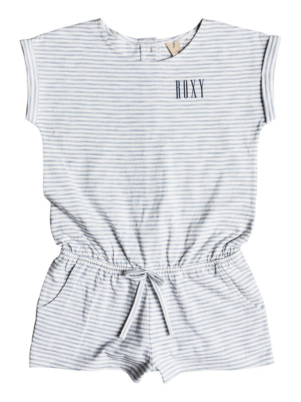 roxy, Girls 7-14 Close Your Eyes Romper, ASHLEY BLUE (bhl0) 0 Girls 7-14 Close Your Eyes Romper Blue ERGKD03069 Roxy