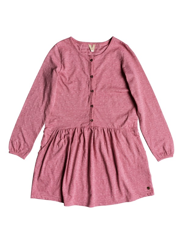 roxy, Girls 7-14 You Are Gold Long Sleeve Dress, MINERAL RED (mmz0) 0 Girls 7-14 You Are Gold Long Sleeve Dress Pink ERGKD03071 Roxy