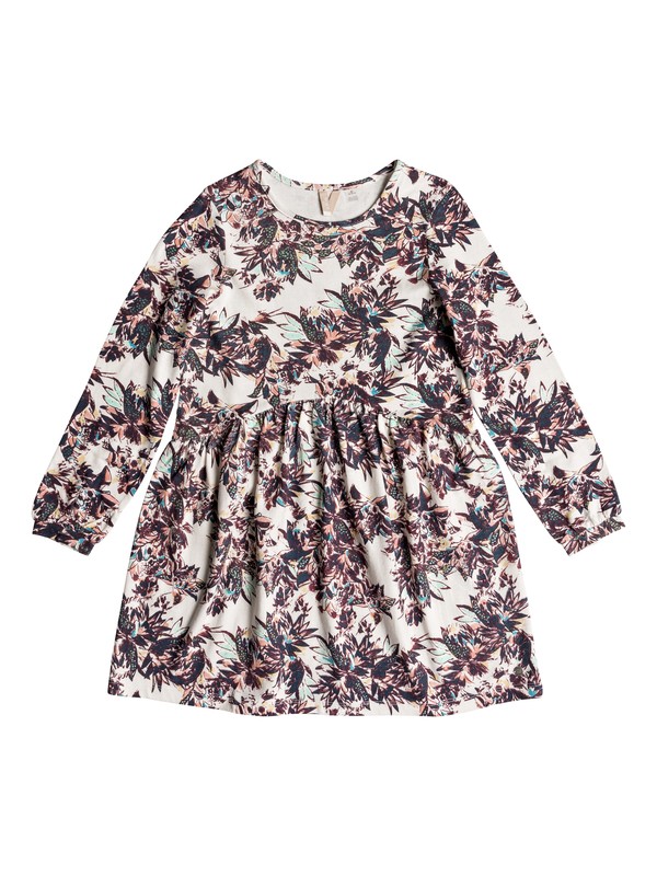 roxy, Vestido de Manga Larga Ride The Sky, MARSHMALLOW GINGER TEA YOUTH (xwby) 0 Vestido de Manga Larga Ride The Sky Blanco ERGKD03076 Roxy