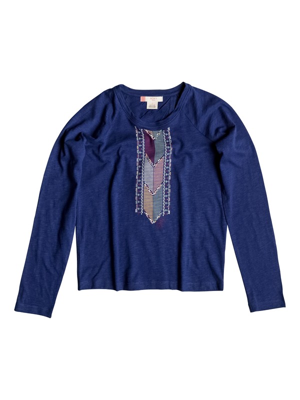 roxy, After Glow - Long Sleeve Top, BLUE PRINT (bsq0) 0 After Glow - Long Sleeve Top ERGKT03029 Roxy