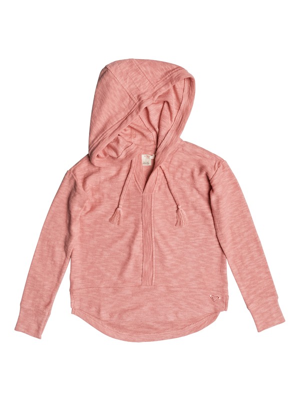 roxy, Girls 7-14 Lovely Inspy Hooded Long Sleeve Top, CANDLELIGHT PEACH (mfe0) 0 Girls 7-14 Lovely Inspy Hooded Long Sleeve Top ERGKT03041 Roxy
