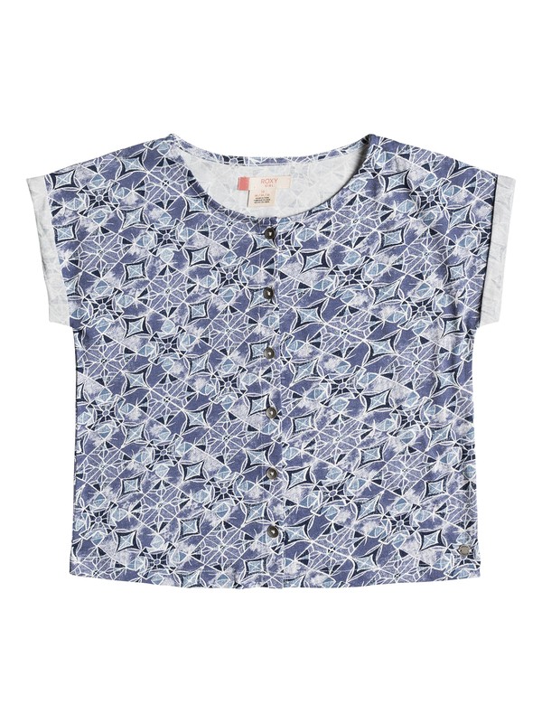 CRYSTAL AIR ERGKT03069 0 Girls 7-14 Crystal Air Button Front Top ERGKT03069 Roxy