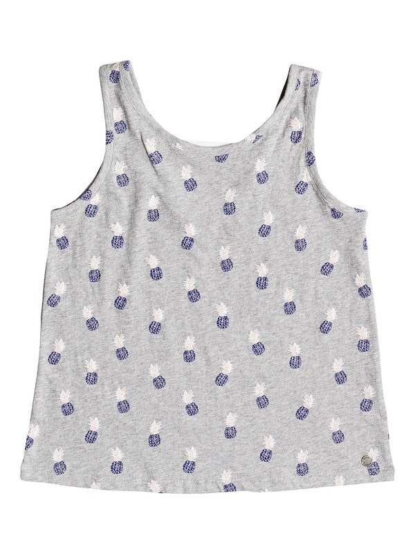 roxy, Feeling Free - Camiseta de Tirantes, HERITAGE HEATHER ICE PINEAPPLE (sgr6) 0 Feeling Free - Camiseta de Tirantes Gris ERGKT03072 Roxy