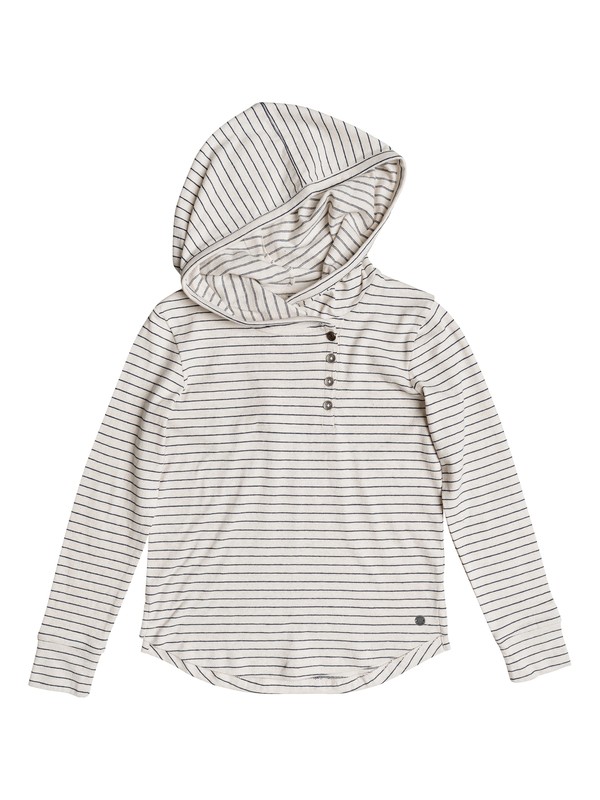roxy, Girls 7-14 Pocketful Of Hope Hooded Top, DRESS BLUE NAUTIC STRIPE (btk8) 0 Girls 7-14 Pocketful Of Hope Hooded Top ERGKT03078 Roxy