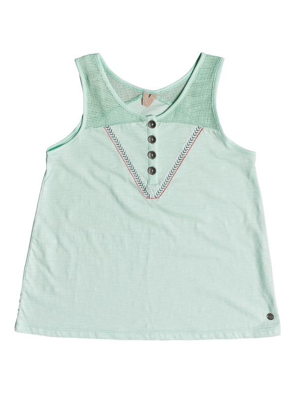 roxy, Girls 7-14 Desert Highway Tank Top, gbn0 (gbn0) 0 Girls 7-14 Desert Highway Tank Top Green ERGKT03083 Roxy