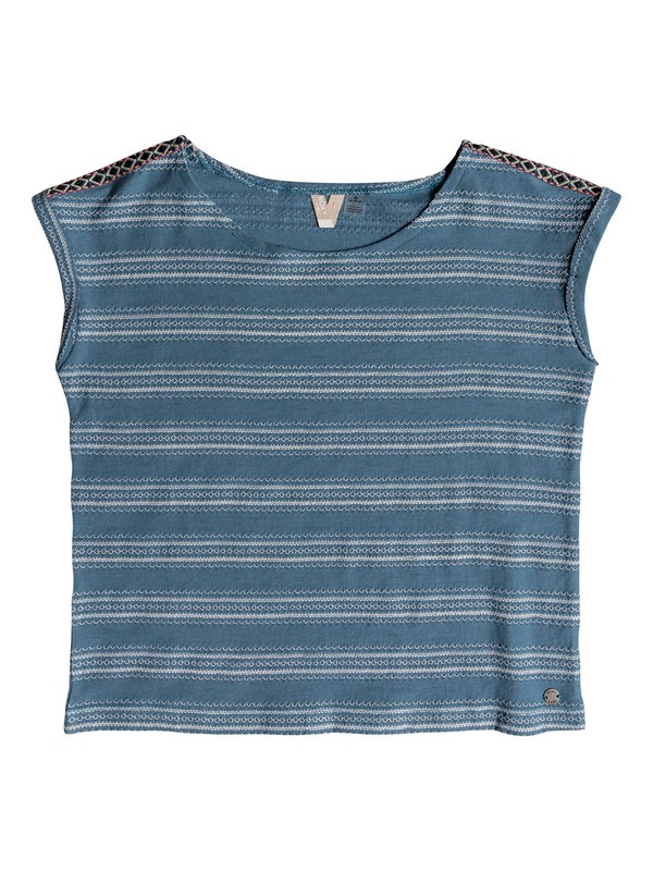 roxy, Girls 7-14 Warm Dayz Top, STORM BLUE (bmg0) 0 Girls 7-14 Warm Dayz Top Blue ERGKT03084 Roxy