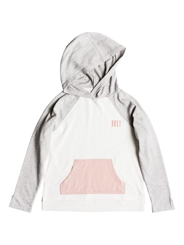 roxy, Girls 7-14 Fall Sun Hoodie, HERITAGE HEATHER (sgrh) 0 Girls 7-14 Fall Sun Hoodie Grey ERGKT03087 Roxy
