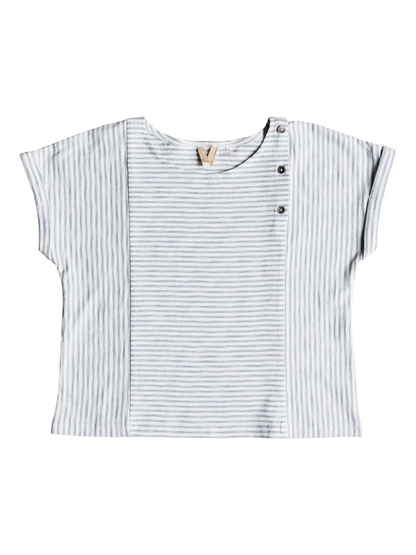 roxy, Girls 7-14 From Your Love Tee, ASHLEY BLUE (bhl0) 0 Girls 7-14 From Your Love Tee Blue ERGKT03088 Roxy