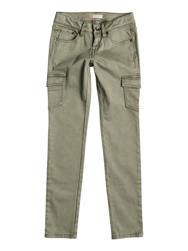 roxy, Cecilcargo - Pantalones Tipo Militar, OIL GREEN (gld0) 0 Cecilcargo - Pantalones Tipo Militar ERGNP03017 Roxy