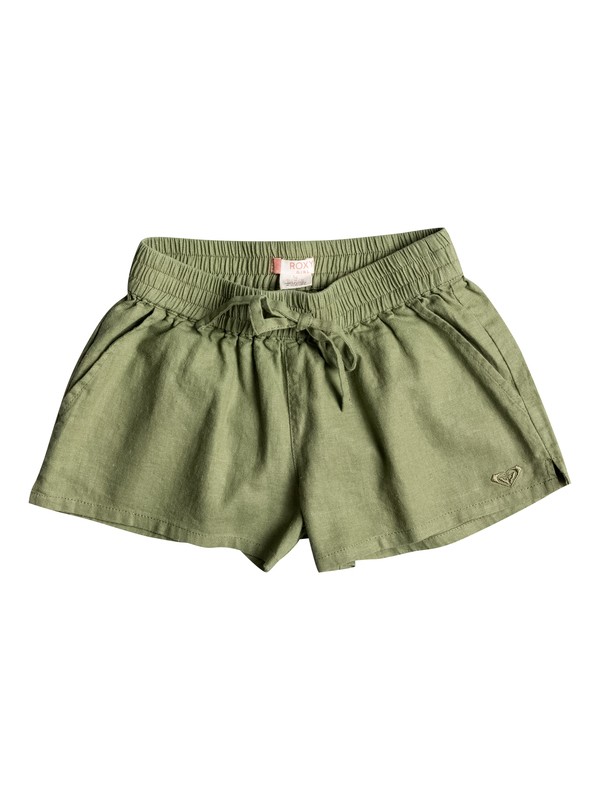 roxy, Palm Three - Beach Shorts, OIL GREEN (gld0) 0 Palm Three - Beach Shorts ERGNS03008 Roxy