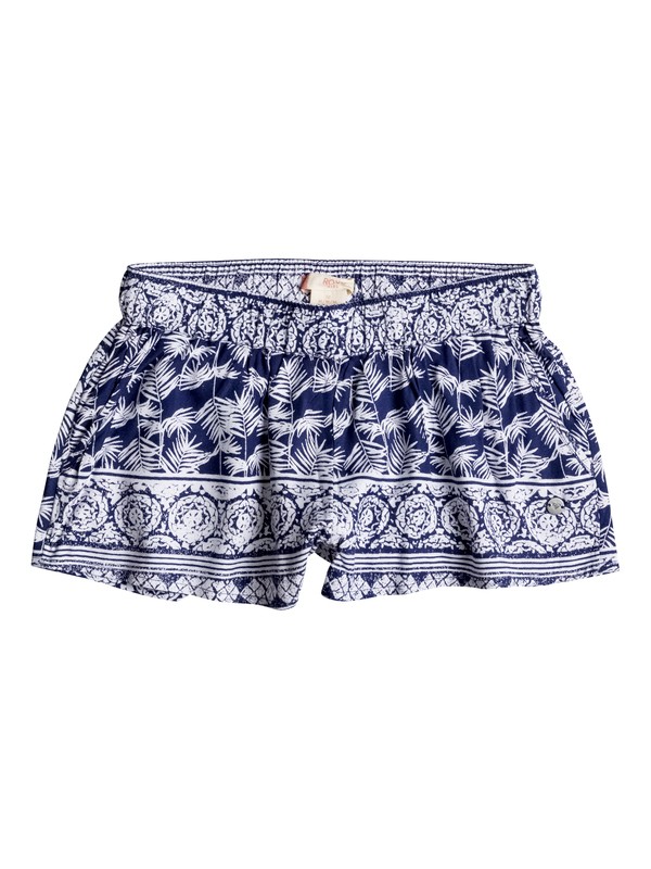 roxy, Janes Board - Short en viscose, BLUE DEPTHS TROPIC WAX (bta3) 0 Janes Board - Short en viscose ERGNS03011 Roxy