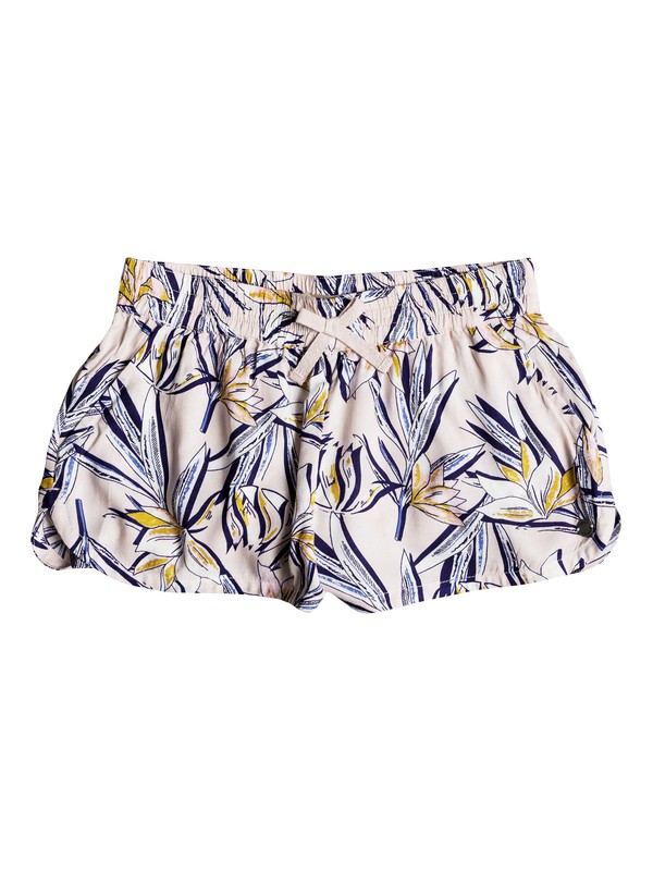 roxy, Girls 7-14 Young Souls Beach Shorts, PEACH WHIP LAFITENIA (mek6) 0 Girls 7-14 Young Souls Beach Shorts Pink ERGNS03031 Roxy