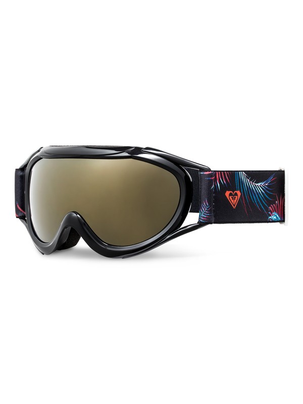 roxy, Loola 2.0 - Snowboard- / Skibrille, TRUE BLACK_NEON PALMS (kvj3) 0 Loola 2.0 - Snowboard- / Skibrille ERGTG03003 Roxy