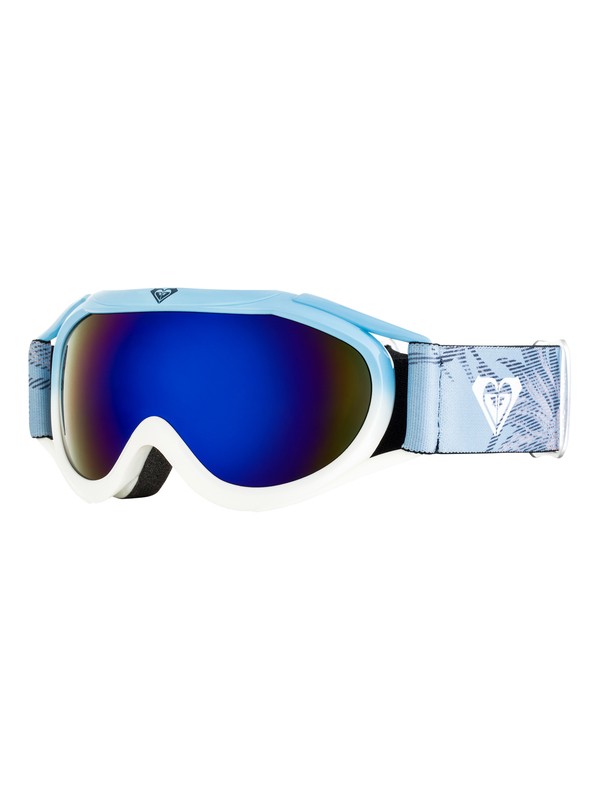 roxy, Girl's 7-14 Loola 2.0 Snowboard/Ski Goggles, POWDER BLUE_SWELL FLOWERS GIRL (bgb1) 0 Girl's 7-14 Loola 2.0 Snowboard/Ski Goggles Blue ERGTG03007 Roxy