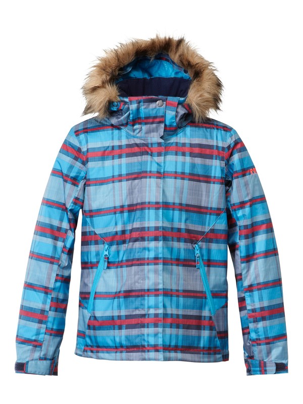 roxy, Girls 7-14 American Pie Print Jacket, SUREXPLAID_DIVA PINK (mkj2) 0 Girls 7-14 American Pie Print Jacket ERGTJ00026 Roxy