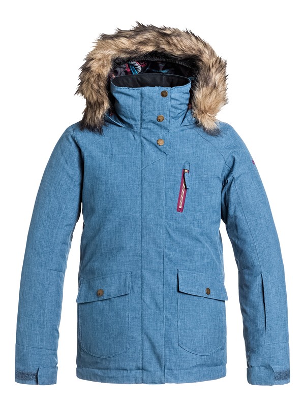 roxy, Girl's 7-14 Tribe Snow Jacket, ENSIGN BLUE (brd0) 0 Girl's 7-14 Tribe Snow Jacket ERGTJ03007 Roxy