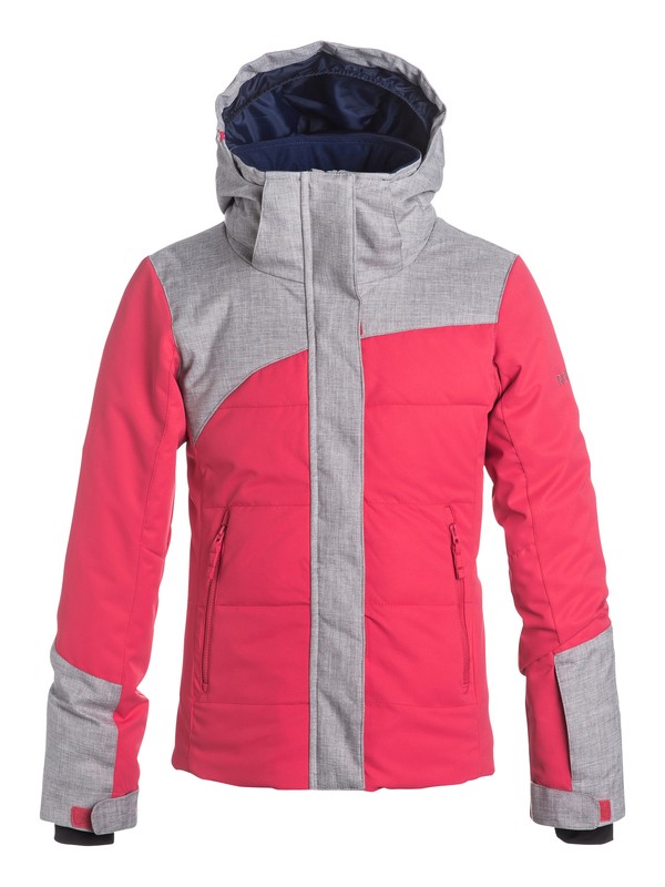 roxy, Girls 7-14 Flicker Snow Jacket, PARADISE PINK (mlr0) 0 Girls 7-14 Flicker Snow Jacket ERGTJ03013 Roxy