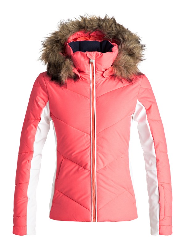 roxy, Snowstorm - Snow Jacke, NEON GRAPEFRUIT (nkn0) 0 Snowstorm - Snow Jacke Orange ERGTJ03038 Roxy