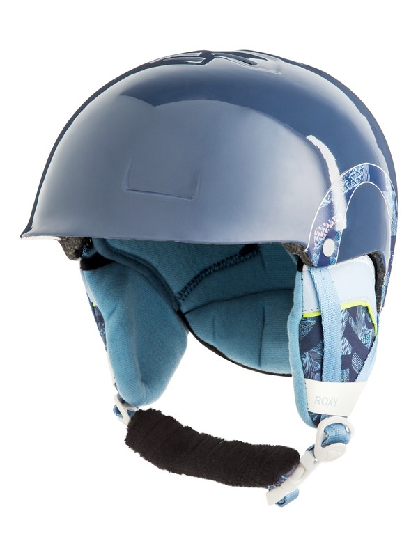 roxy, Happyland - Casque de snowboard/ski pour Fille 8-16 ans, CROWN BLUE_FREESPACE GIRL (bqy5) 0 Happyland - Casque de snowboard/ski pour Fille 8-16 ans Bleu ERGTL03010 Roxy