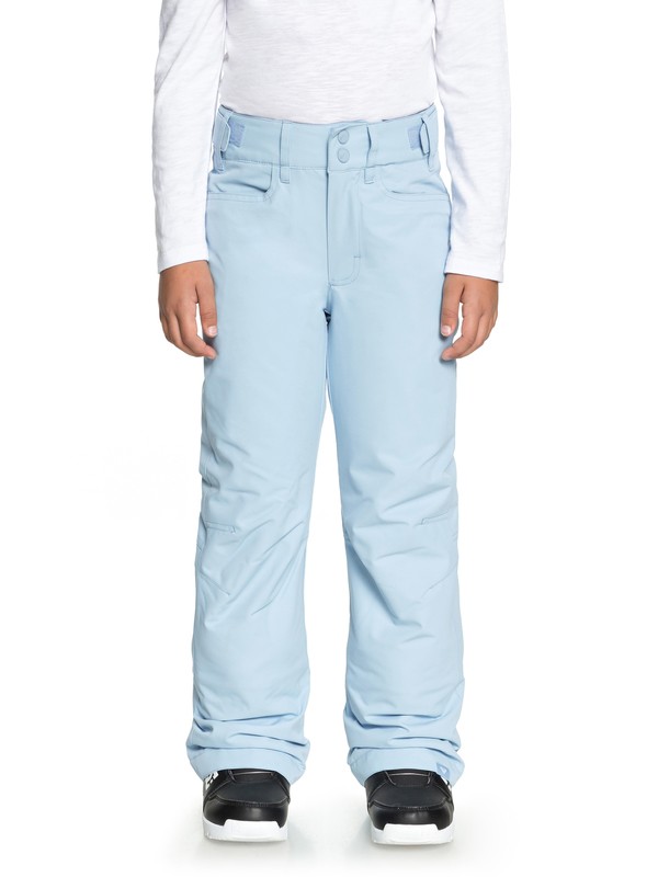 roxy, Girls 7-14 Backyard Snow Pants, POWDER BLUE (bgb0) 0 Girls 7-14 Backyard Snow Pants Blue ERGTP03015 Roxy
