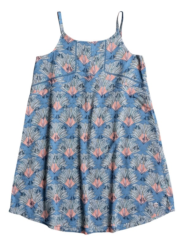WELCOME DEAR ERGWD03020 0 Girls 7-14 Welcome Dear Strappy Dress ERGWD03020 Roxy