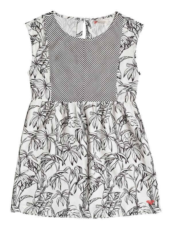 roxy, Girls 7-14 Ambitious Queen Sleeveless Dress, MARSHMALLOW JAVA LIFE RG (wbt2) 0 Girls 7-14 Ambitious Queen Sleeveless Dress ERGWD03031 Roxy
