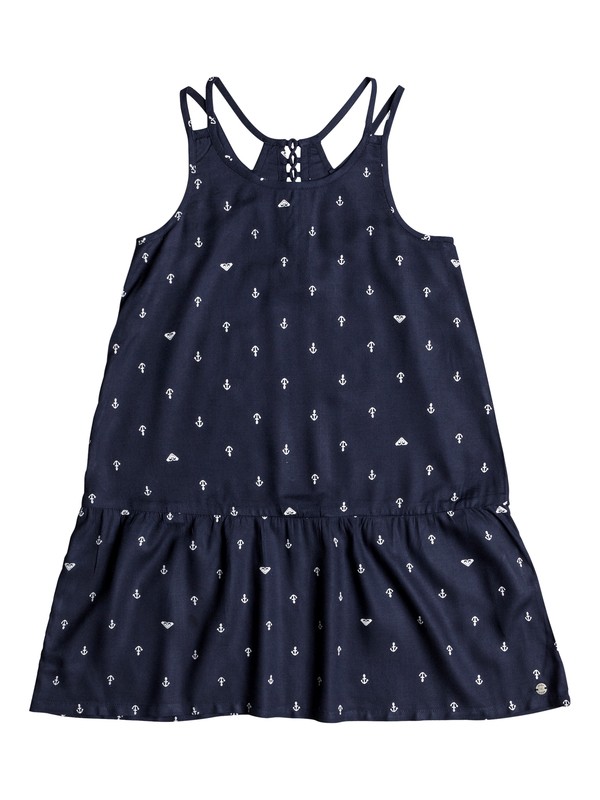 roxy, Moments Of Time - Robe à bretelles, DRESS BLUES WATERCOLOR ANCHOR (btk7) 0 Moments Of Time - Robe à bretelles Bleu ERGWD03041 Roxy