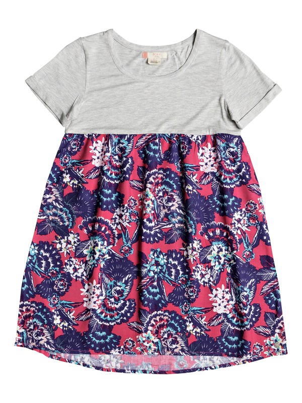 roxy, Branche Of Lilac - Robe tee-shirt pour Fille 8-16 ans, ROUGE RED MAHNA MAHNA (mlj5) 0 Branche Of Lilac - Robe tee-shirt pour Fille 8-16 ans Rose ERGWD03043 Roxy