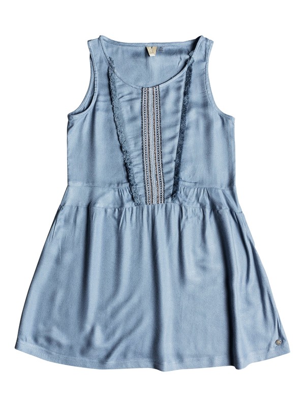 roxy, Girls 7-14 Pretty Poet Tank Dress, BLUE SHADOW (bkq0) 0 Girls 7-14 Pretty Poet Tank Dress Blue ERGWD03044 Roxy