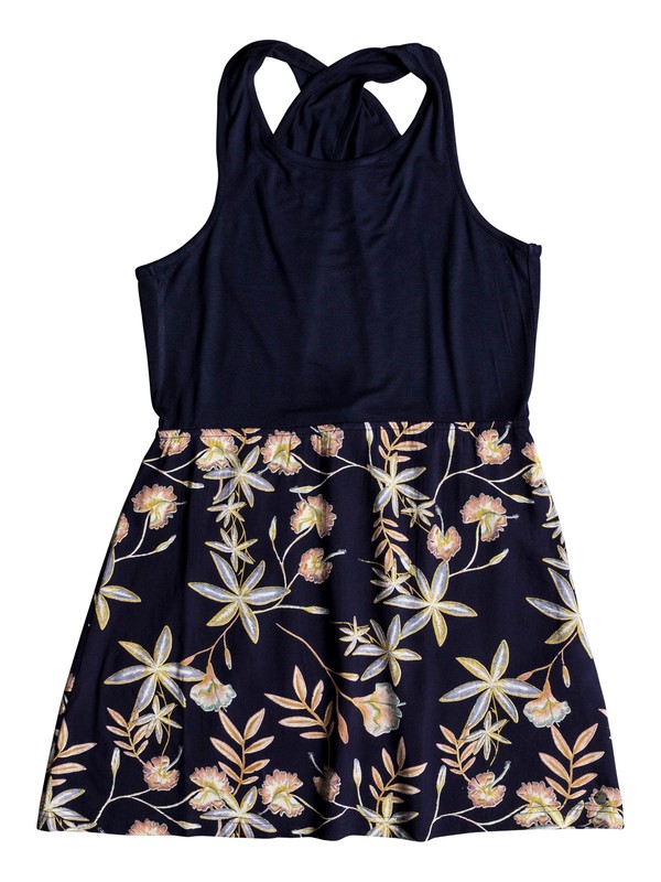 roxy, Girls 7-14 Inspire Life Skater Dress, DRESS BLUES BIRDS FLOWER YOUTH (xwby) 0 Girls 7-14 Inspire Life Skater Dress White ERGWD03056 Roxy