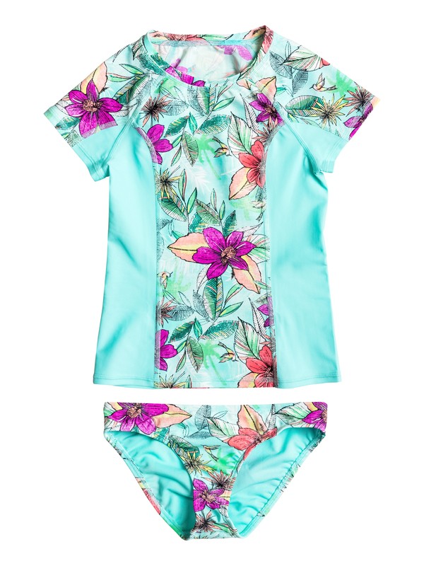 roxy, Hawaiian Paradise - Ensemble en lycra manches courtes, HAWAIIAN PARADISE COMBO ANGEL (bgd6) 0 Hawaiian Paradise - Ensemble en lycra manches courtes ERGWR03015 Roxy