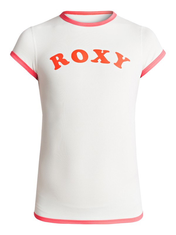 ROXY Sunset - Short Sleeve Rash Vest ERGWR03044 0 Girls 7-14 ROXY Sunset Short Sleeve Rashguard ERGWR03044 Roxy