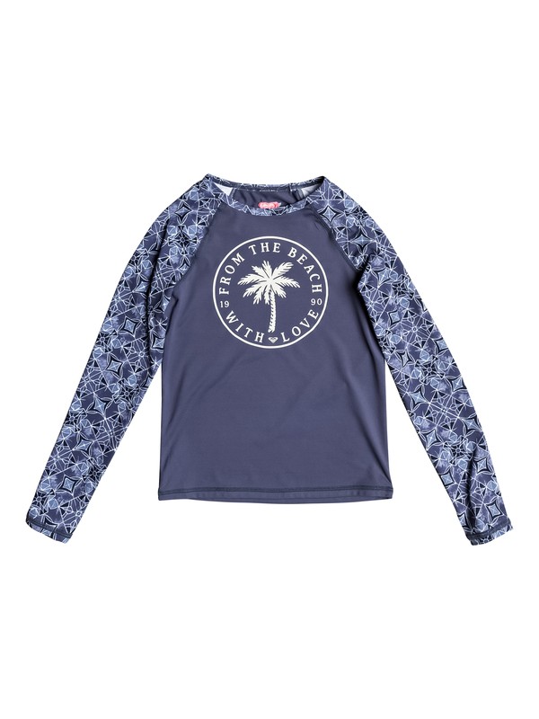 roxy, Girls 7-14 Perou Ditsy Long Sleeve Rashguard, MARSHMALLOW CHICAS DEL MAR RG (xbww) 0 Girls 7-14 Perou Ditsy Long Sleeve Rashguard ERGWR03064 Roxy