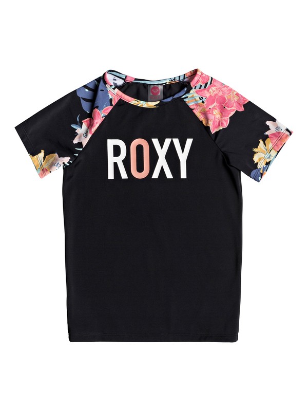 roxy, Playera de Manga Corta UPF 50 Anti rosaduras Isly Trip, TRUE BLACK (kvj0) 0 Playera de Manga Corta UPF 50 Anti rosaduras Isly Trip Negro ERGWR03112 Roxy