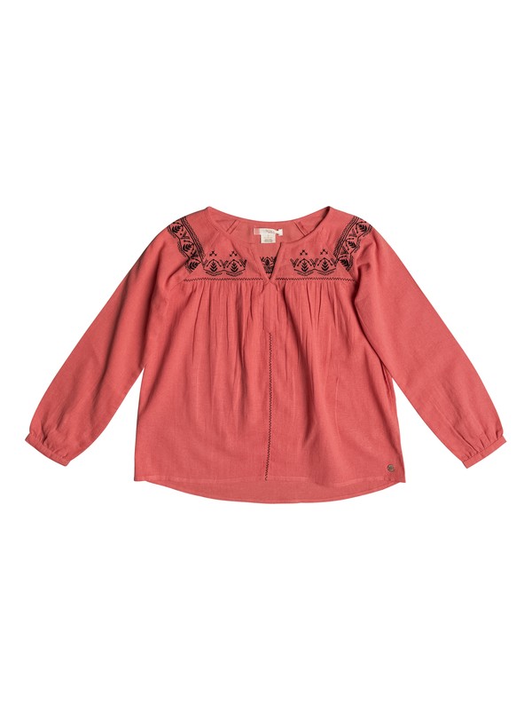 roxy, Taste Of Winter - Long Sleeve Top, SPICED CORAL (mlh0) 0 Taste Of Winter - Long Sleeve Top Pink ERGWT03023 Roxy