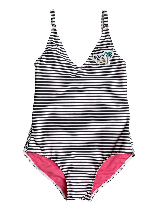 roxy, CALIFORNIA DIARY ONE PIECE, MARSHMALLOW SWIM EASY STRIPE (wbt3) 0 CALIFORNIA DIARY ONE PIECE ERGX103020 Roxy