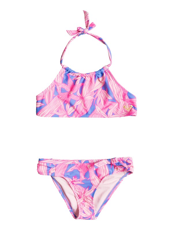 roxy, Floral Paradise - Ensemble bikini, SMALL VINTAGE PALM LINE COMBO (pmk6) 0 Floral Paradise - Ensemble bikini ERGX203013 Roxy