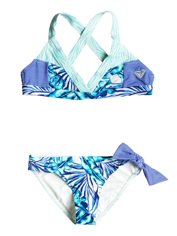 Geo Mix' In - Bikini Set ERGX203063 0 Girls 7-14 Geo Mix' In Bikini Set ERGX203063 Roxy
