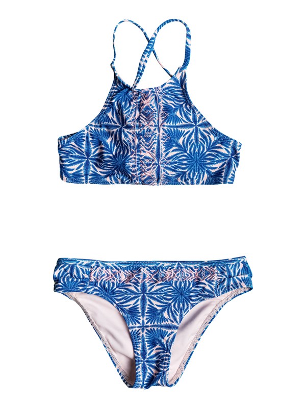 roxy, SUNNY DREAMS RG CROP TOP SET, ROSE QUARTZ HAVANA TILE (mcs6) 0 SUNNY DREAMS RG CROP TOP SET ERGX203083 Roxy